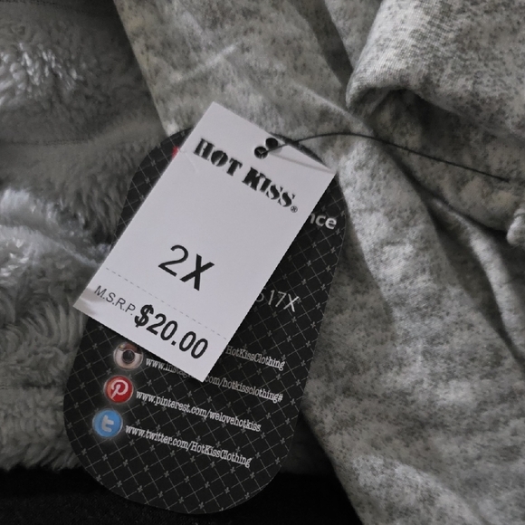 Hot Kiss Heather Gray Pants - Picture 6 of 11